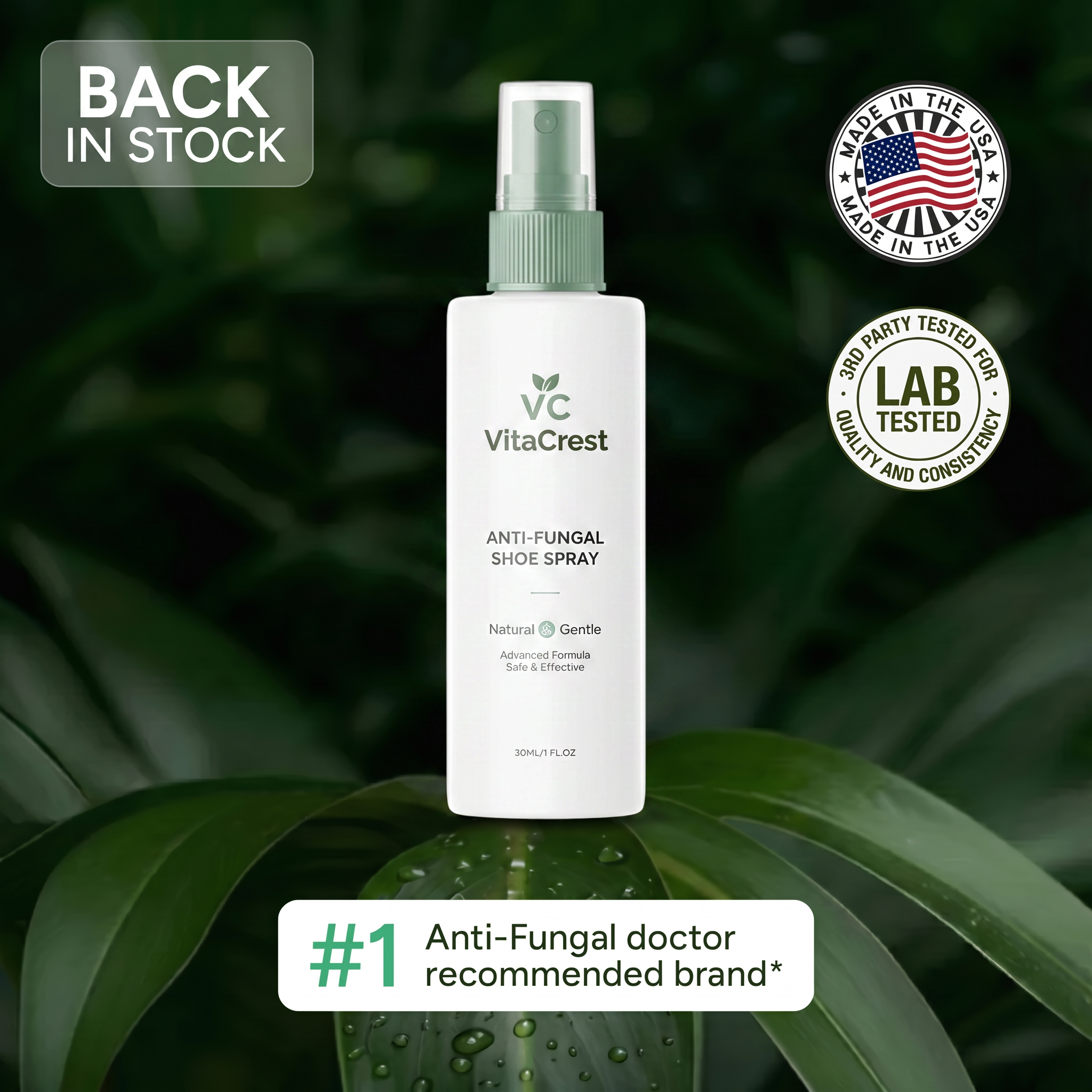Anti-Fungal Shoe Spray